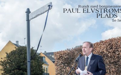 Rundt i kommunen med borgmesteren – Paul Elvstrøms Plads 1