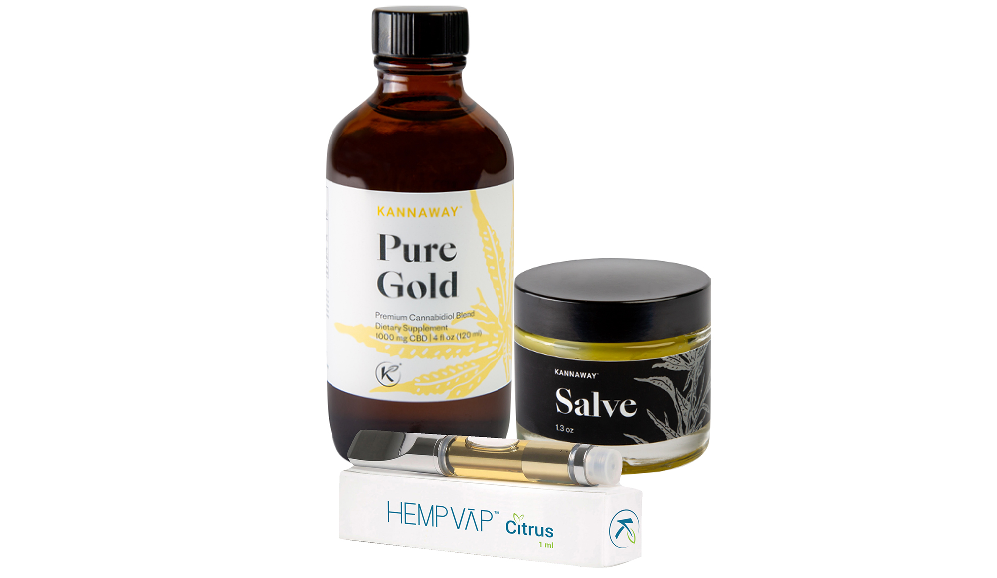 KANNAWAY Pure Gold 120ml ×2 - その他