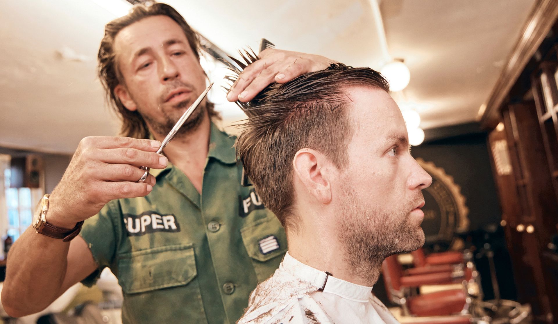 Stå sammen chance Jakke Jonas fik en retro business-cut hos Carls barber shop – NORD Magasinet