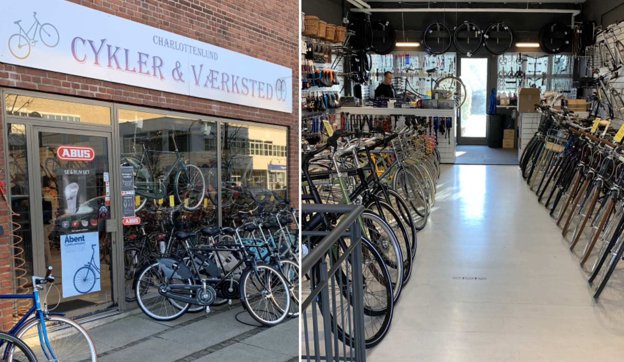 cykelforretning på Jægersborg Allé – NORD